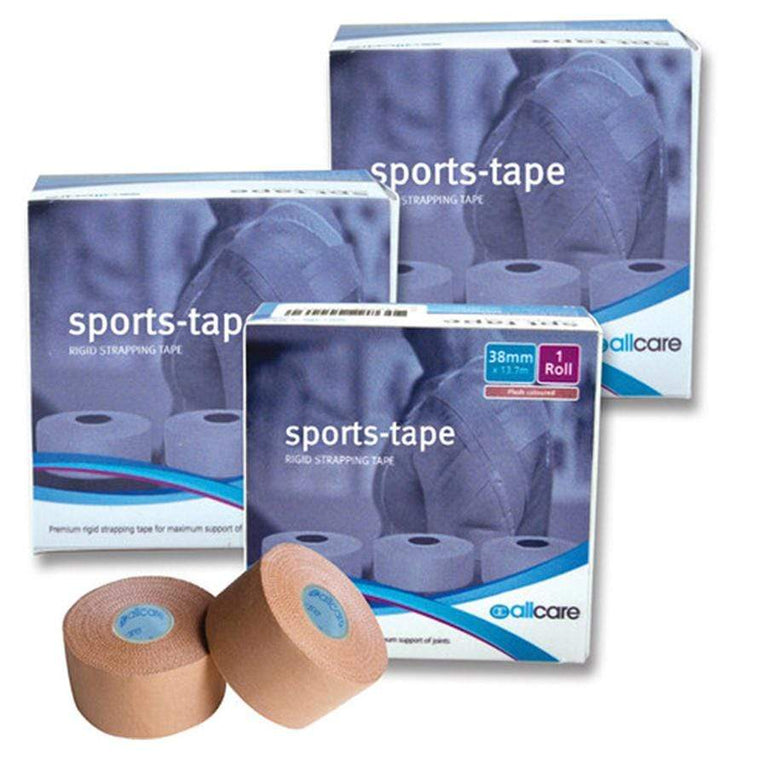 ALLCARE RIGID TAPE, PREMIUM ZINC OXIDE SPORTS STRAPPING TAPE