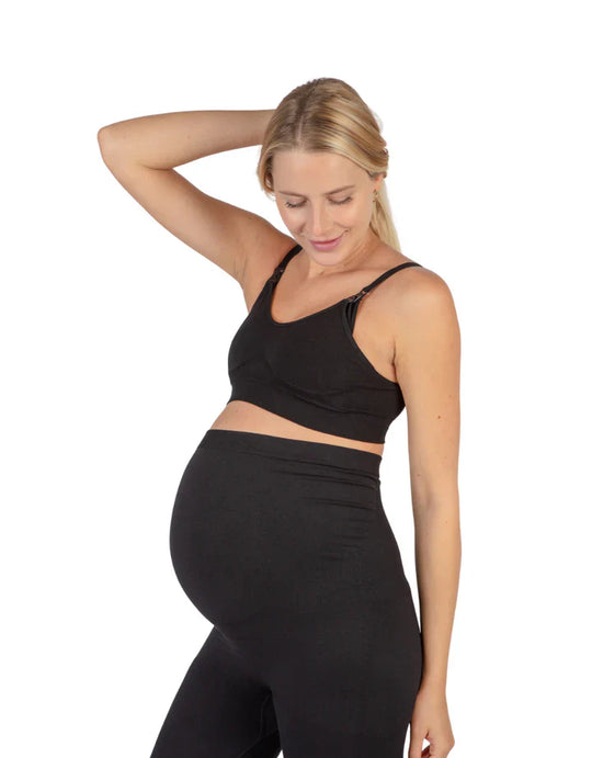 SUPACORE PREGNANCY SUPPORT LEGGINGS - FULL LENGTH BLACK (JENNY)