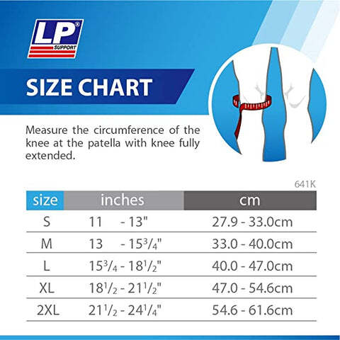 LP SUPPORT KNEE SUPPORT (2XL) - LP641
