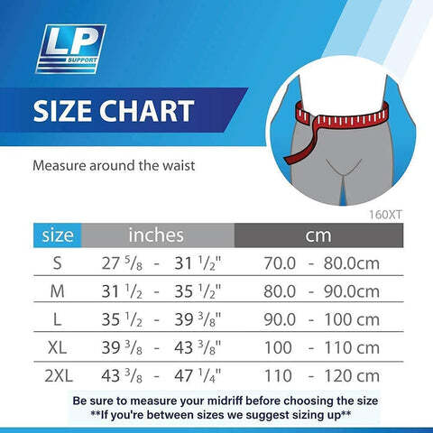 LP SUPPORT COMPRESSION SPORT SHORTS (LARGE) - LP627