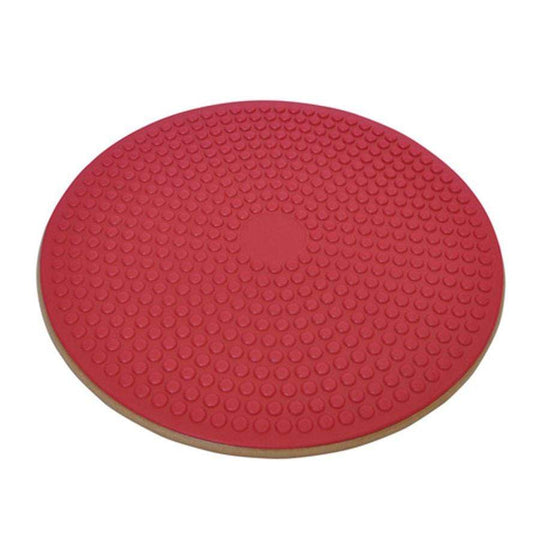 WOBBLE BOARD TIMBER RED TOP